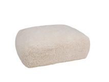 3-zit met voetbank MYOTIS - Crème C-RIV-101-TZ2