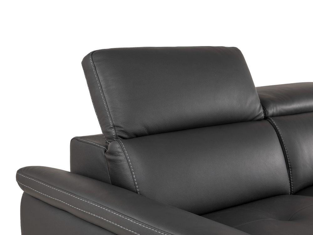 3-zit incl. 2 elektr. relaxen FIRENZE - Donkergrij DDV-26-TZ1