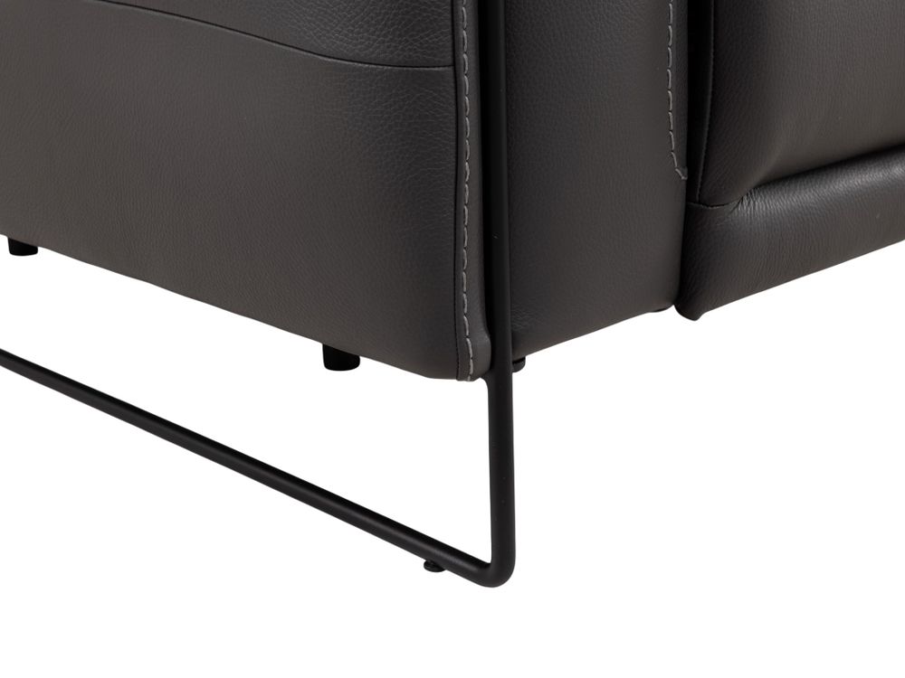 3-zit incl. 2 elektr. relaxen FIRENZE - Donkergrij DDV-26-TZ1