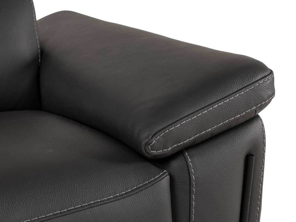 3-zit incl. 2 elektr. relaxen FIRENZE - Donkergrij DDV-26-TZ1