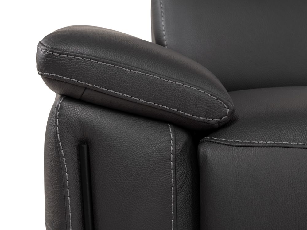 3-zit incl. 2 elektr. relaxen FIRENZE - Donkergrij DDV-26-TZ1