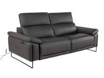 3-zit incl. 2 elektr. relaxen FIRENZE - Donkergrij DDV-26-TZ1
