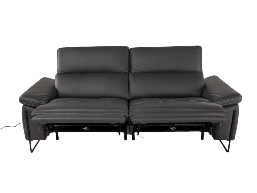 3-zit incl. 2 elektr. relaxen FIRENZE - Donkergrij DDV-26-TZ1