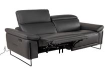 3-zit incl. 2 elektr. relaxen FIRENZE - Donkergrij DDV-26-TZ1