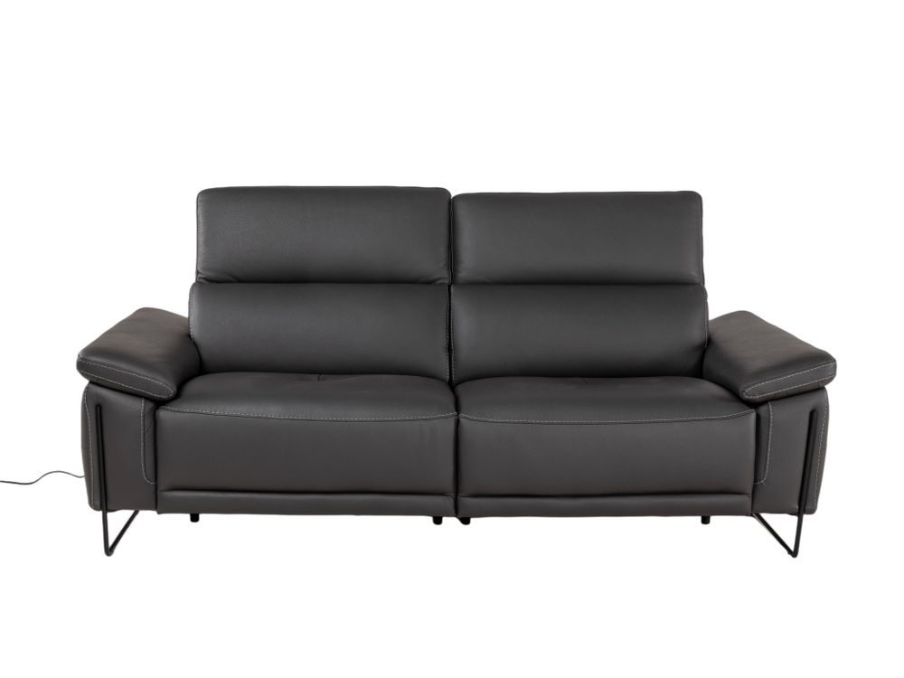 3-zit incl. 2 elektr. relaxen FIRENZE - Donkergrij DDV-26-TZ1