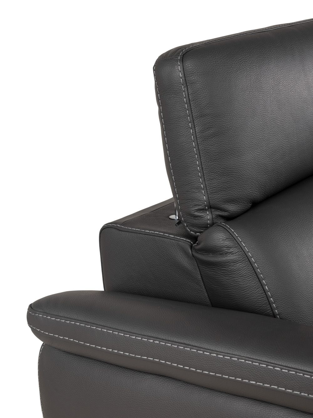 3-zit incl. 2 elektr. relaxen FIRENZE - Donkergrij DDV-26-TZ1