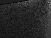 Draaibare eetkamerstoel MONET - Zwart leder LIE-19-TZ1