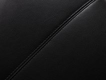 Draaibare eetkamerstoel MONET - Zwart leder LIE-19-TZ1