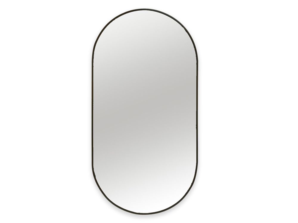 Spiegel OVAL - Zwart ACO-1-012