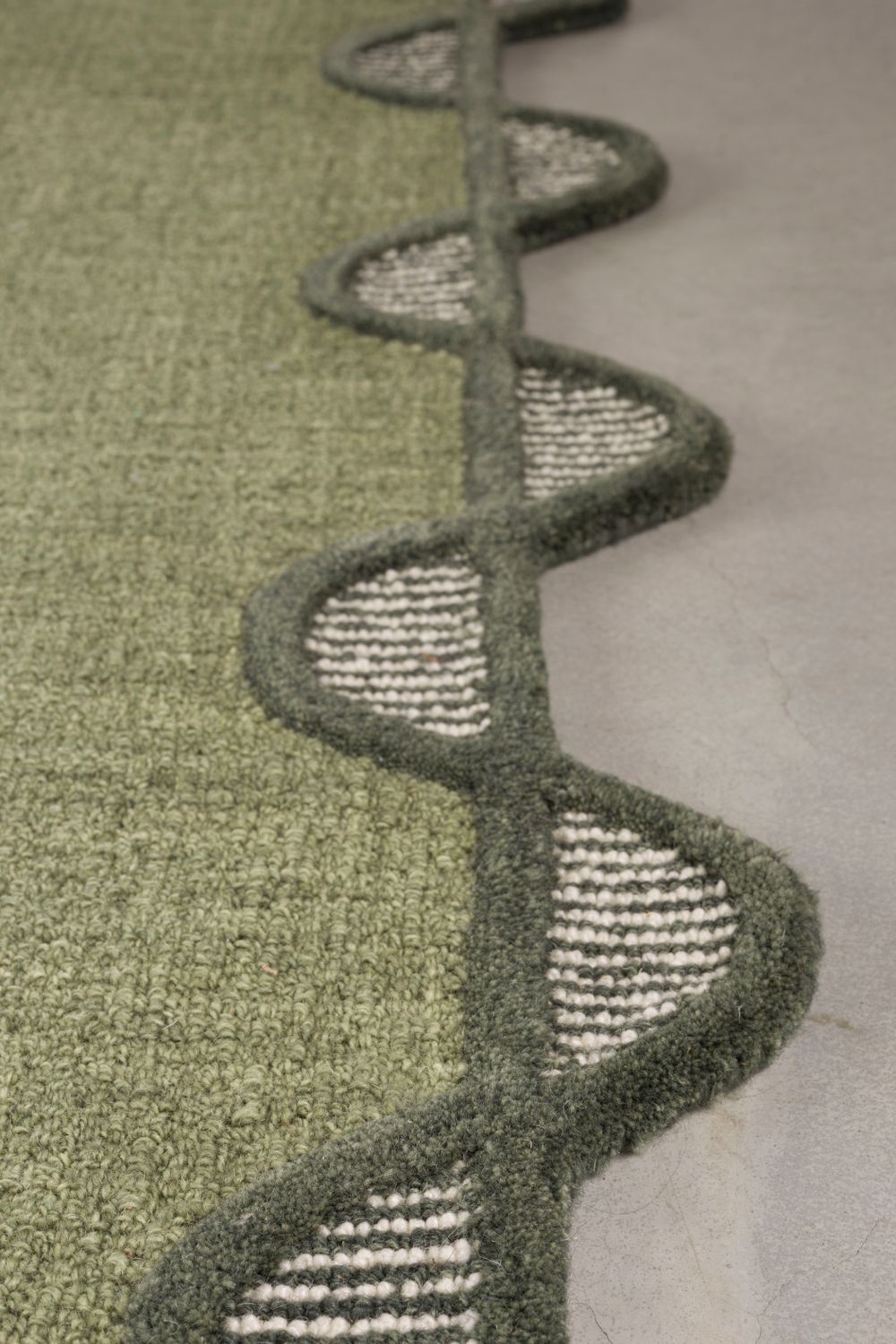 Tapijt SUGAR LINES - Groen ZVR 1001127