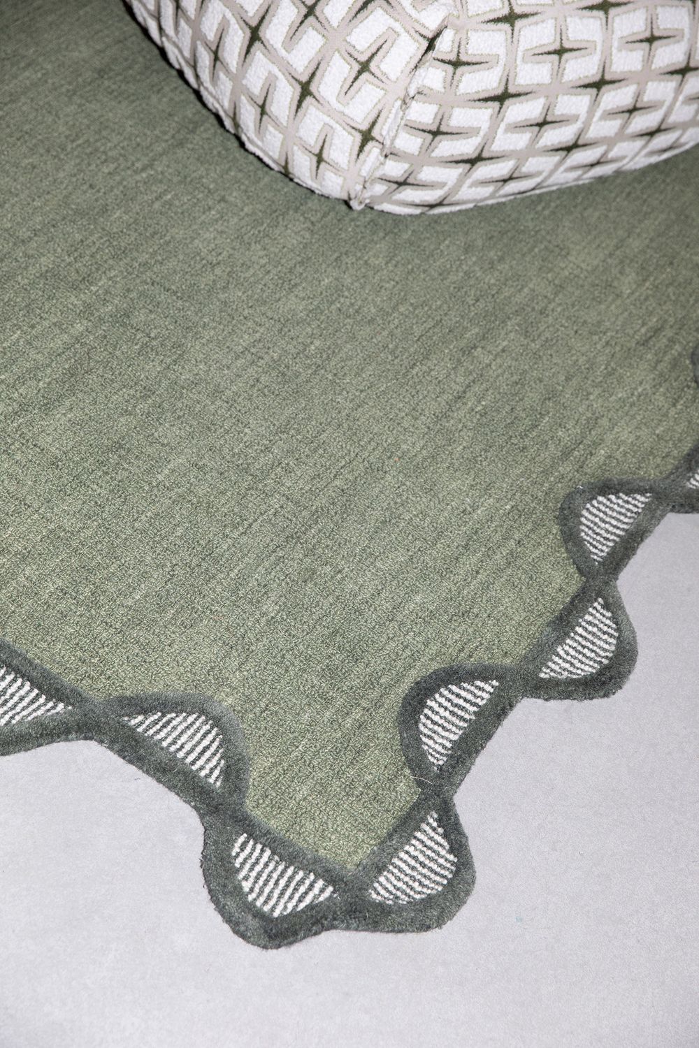Tapijt SUGAR LINES - Groen ZVR 1001127