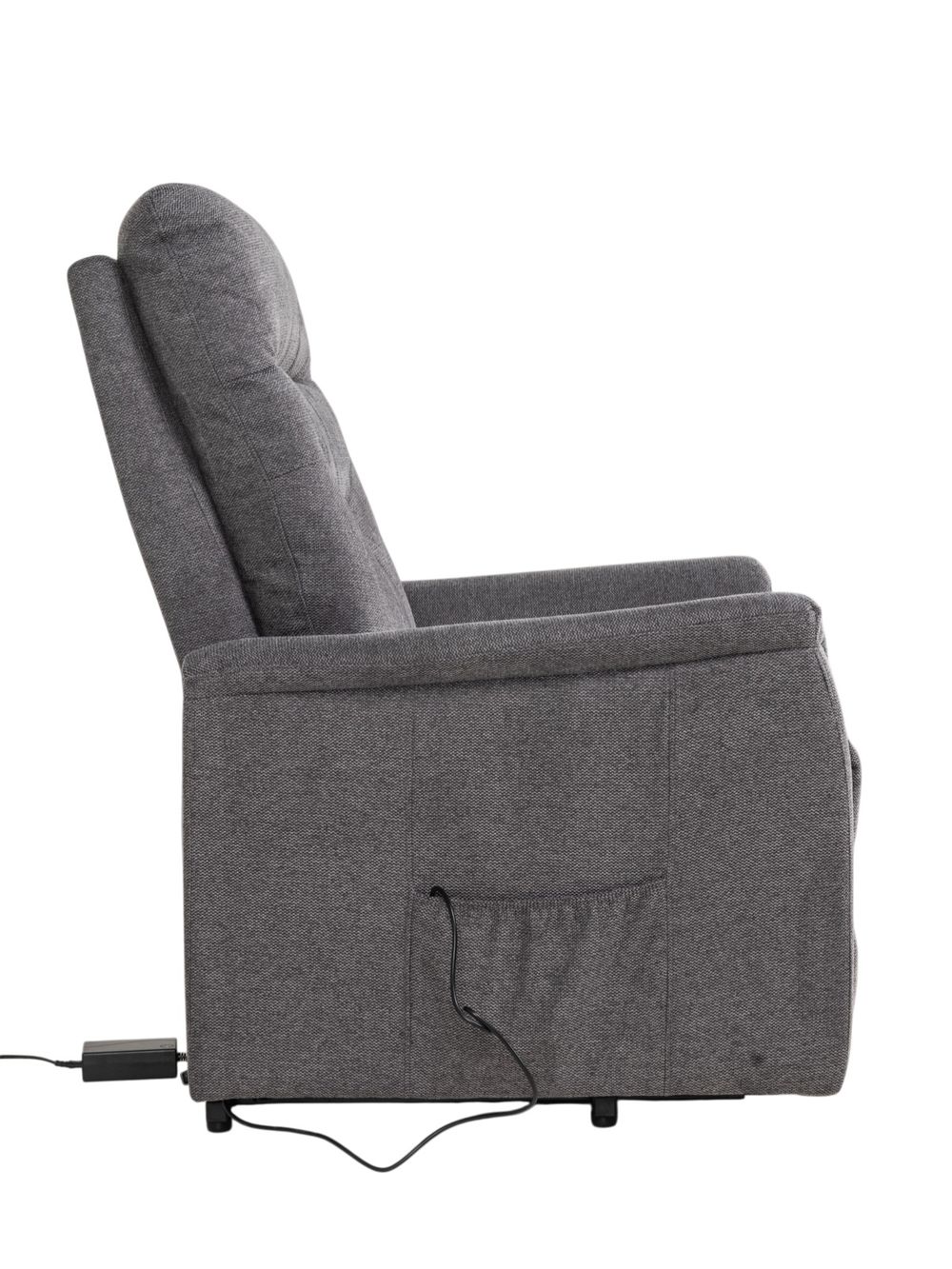 Elektr. relaxfauteuil GASTON - Grijs DEZ-77-TZ1
