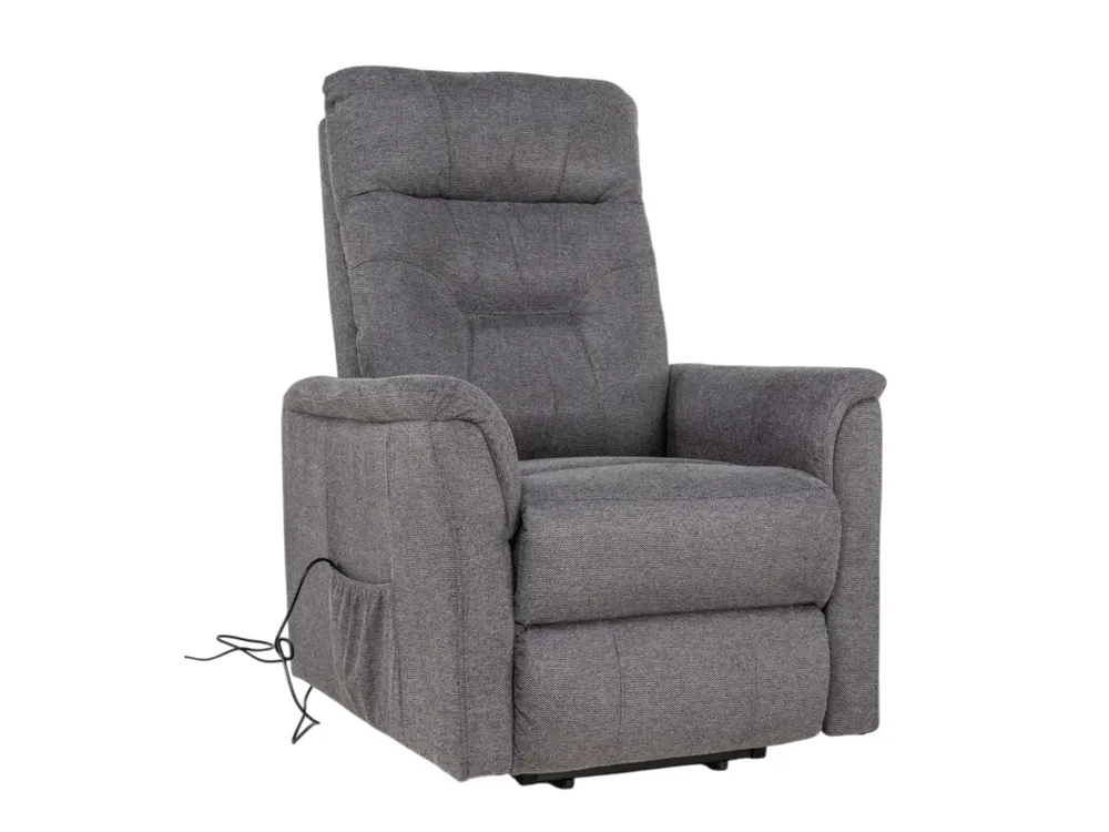 Elektr. relaxfauteuil GASTON - Grijs DEZ-77-TZ1