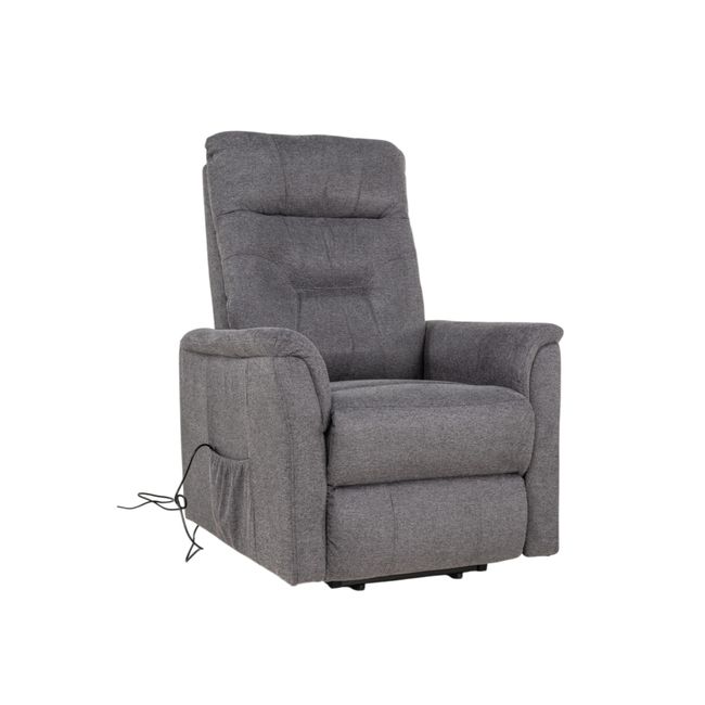 Elektr. relaxfauteuil GASTON - Grijs