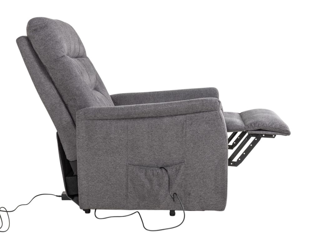 Elektr. relaxfauteuil GASTON - Grijs DEZ-77-TZ1