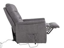Elektr. relaxfauteuil GASTON - Grijs DEZ-77-TZ1