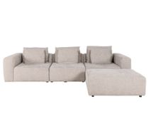 4-zit met voetbank LOFT - Beige C-GER-14-HKS-3-A062-2