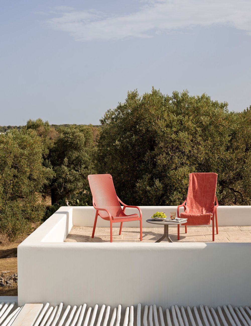 Loungestoel NET - Bianco NRD 4032975000