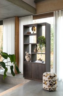 Boekenrek GIJON - Basalt HEH 54503BAS