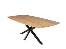 Eetkamertafel IRVINE - Smoked oak FDF-41-000006