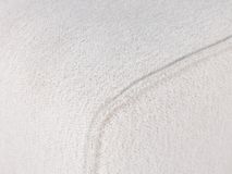 Hoekzetel met voetbank AMARO - Crème C-DOM-3-SET1