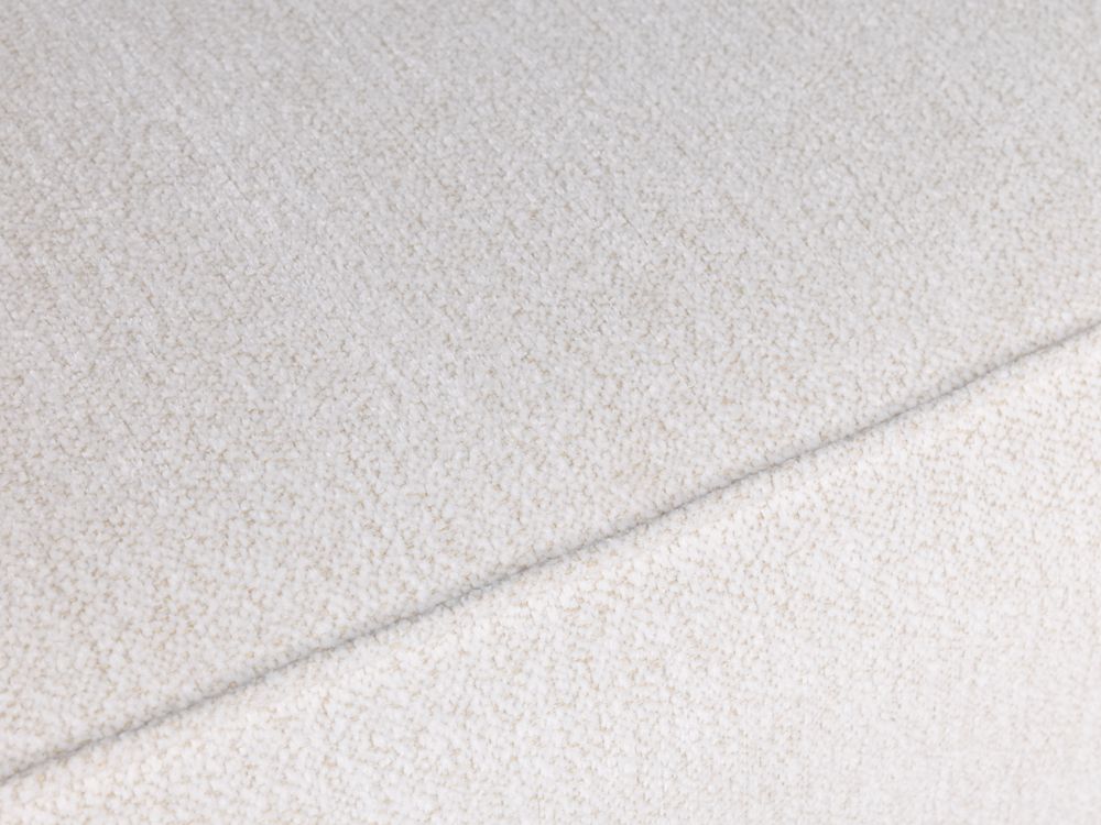 Hoekzetel met voetbank AMARO - Crème C-DOM-3-SET1