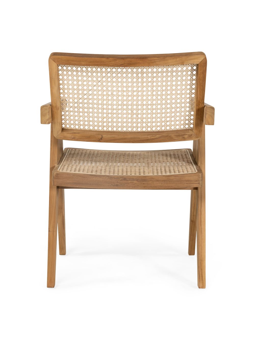 Set van 6 armstoelen INDOOR - Teakhout C-LEL-ISO50-SET1