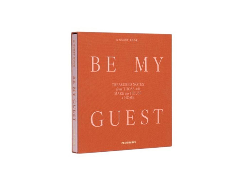 Gastenboek BE MY GUEST - Roze/Roest PRT PW00782