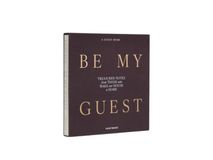 Gastenboek BE MY GUEST - Wit/Antraciet PRT PW00781