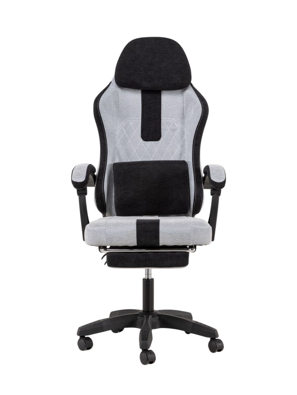Gamechair LEVELUP - Grijs / Zwart STE-6-TZ1