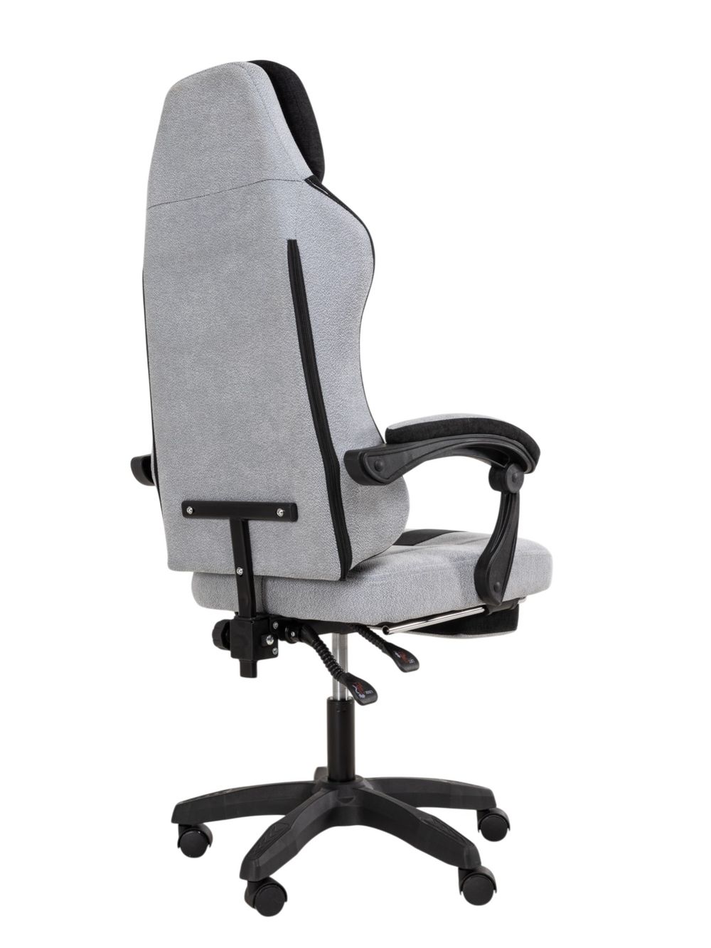 Gamechair LEVELUP - Grijs / Zwart STE-6-TZ1