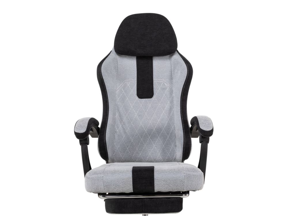 Gamechair LEVELUP - Grijs / Zwart STE-6-TZ1