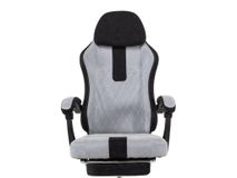 Gamechair LEVELUP - Grijs / Zwart STE-6-TZ1