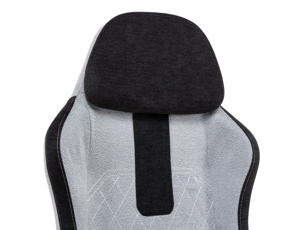 Gamechair LEVELUP - Grijs / Zwart STE-6-TZ1