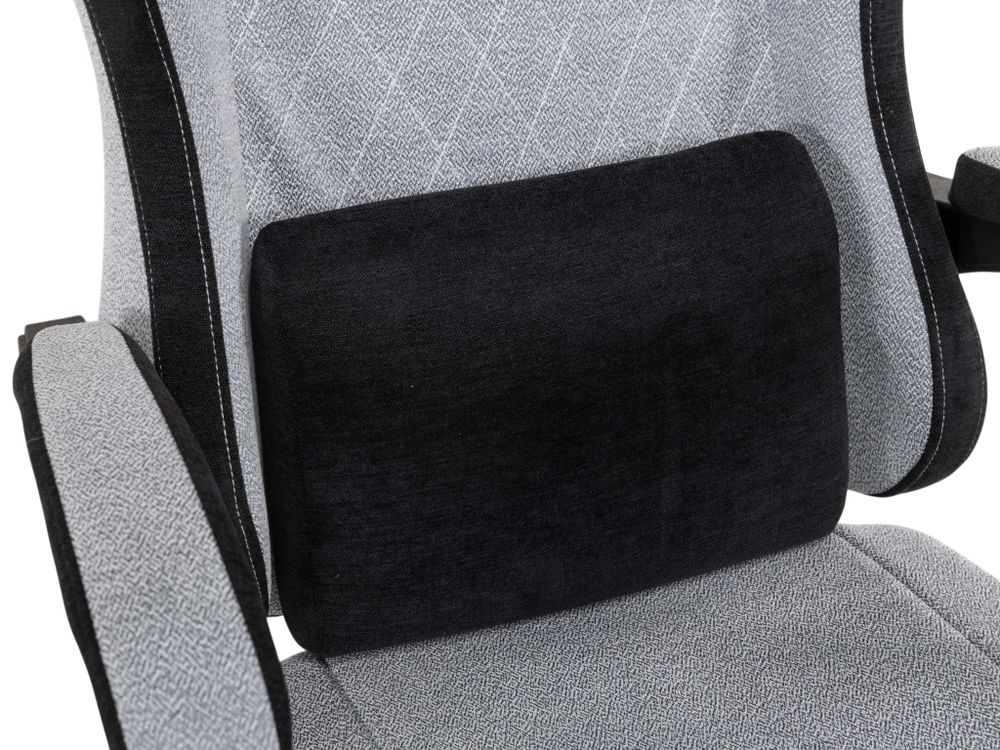 Gamechair LEVELUP - Grijs / Zwart STE-6-TZ1