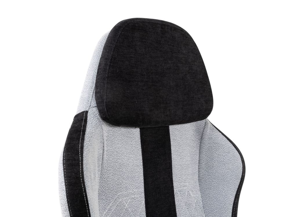 Gamechair LEVELUP - Grijs / Zwart STE-6-TZ1