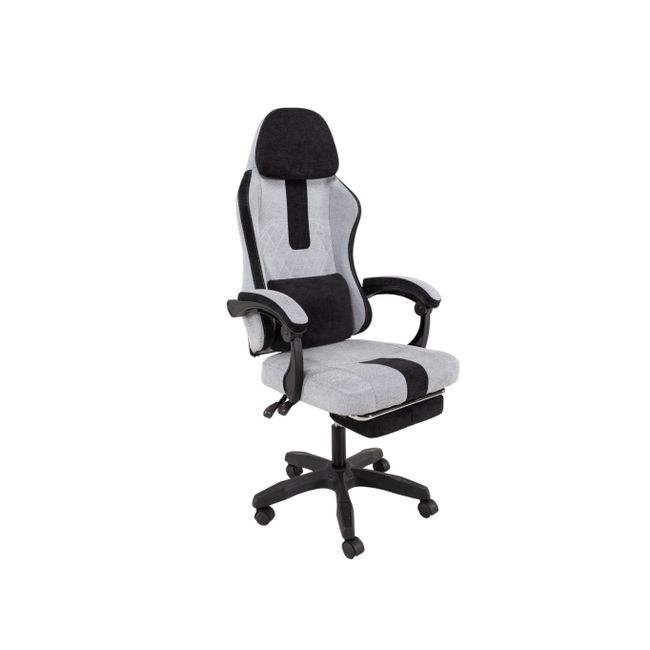 Gamechair LEVELUP - Grijs / Zwart