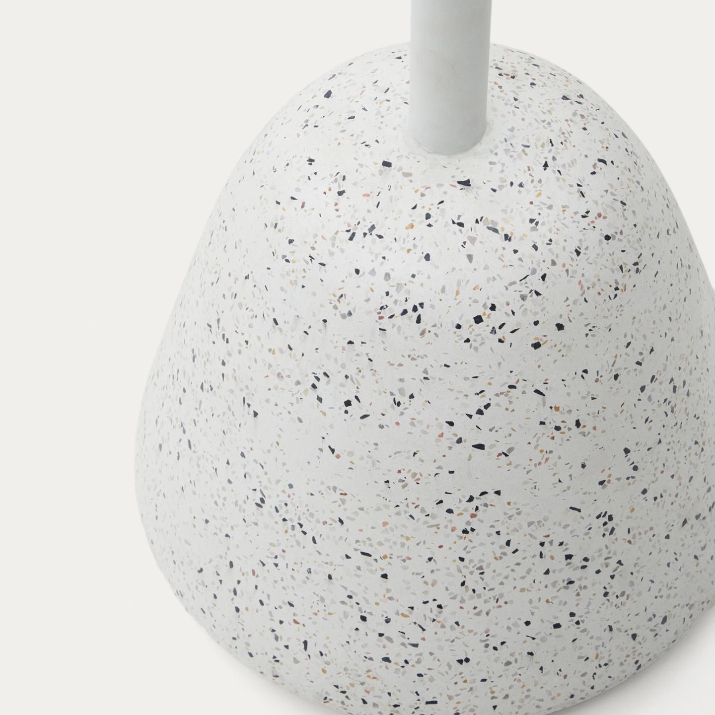 Bartafel SAURA - Wit Terrazzo