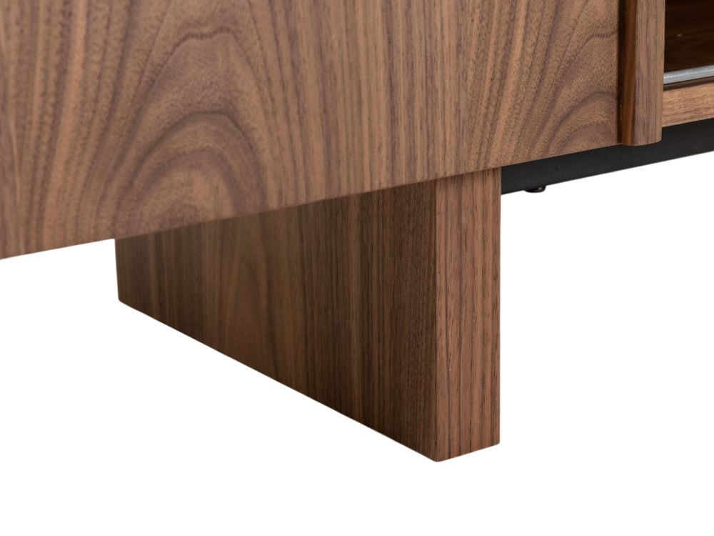 Tv-meubel AIKU - Walnootfineer DEZ-64-000004