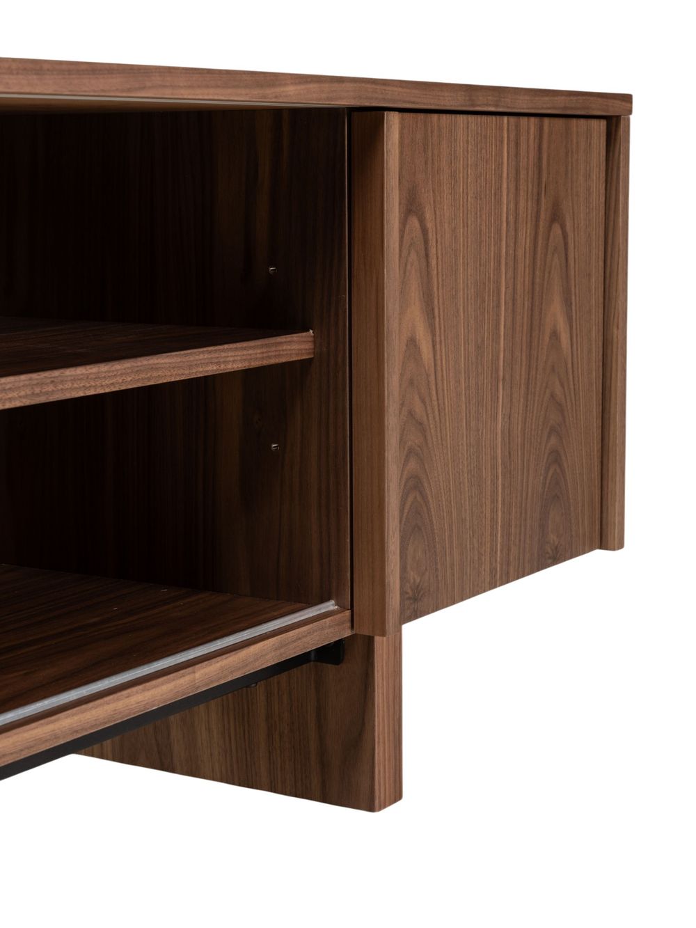 Tv-meubel AIKU - Walnootfineer DEZ-64-000004