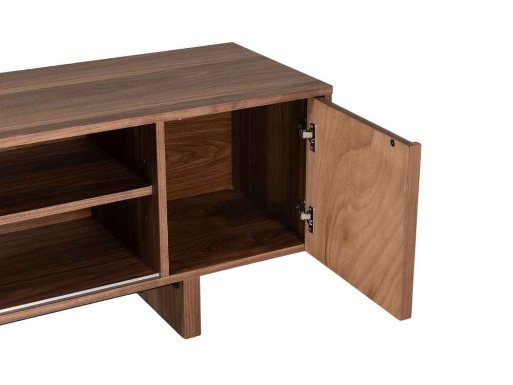 Tv-meubel AIKU - Walnootfineer DEZ-64-000004