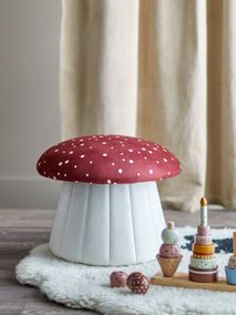 Poef / krukje LUE - Rood BLM 82048762