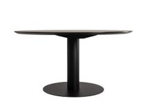 Eetkamertafel ORVYN - Zwarte marmerlook C-KOM-1155-963