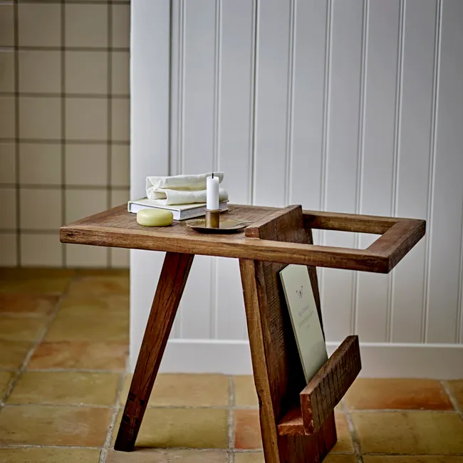 Bijzettafel VILLUM - Gerecycled hout