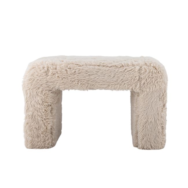 Voetbank BOBBIE - Beige