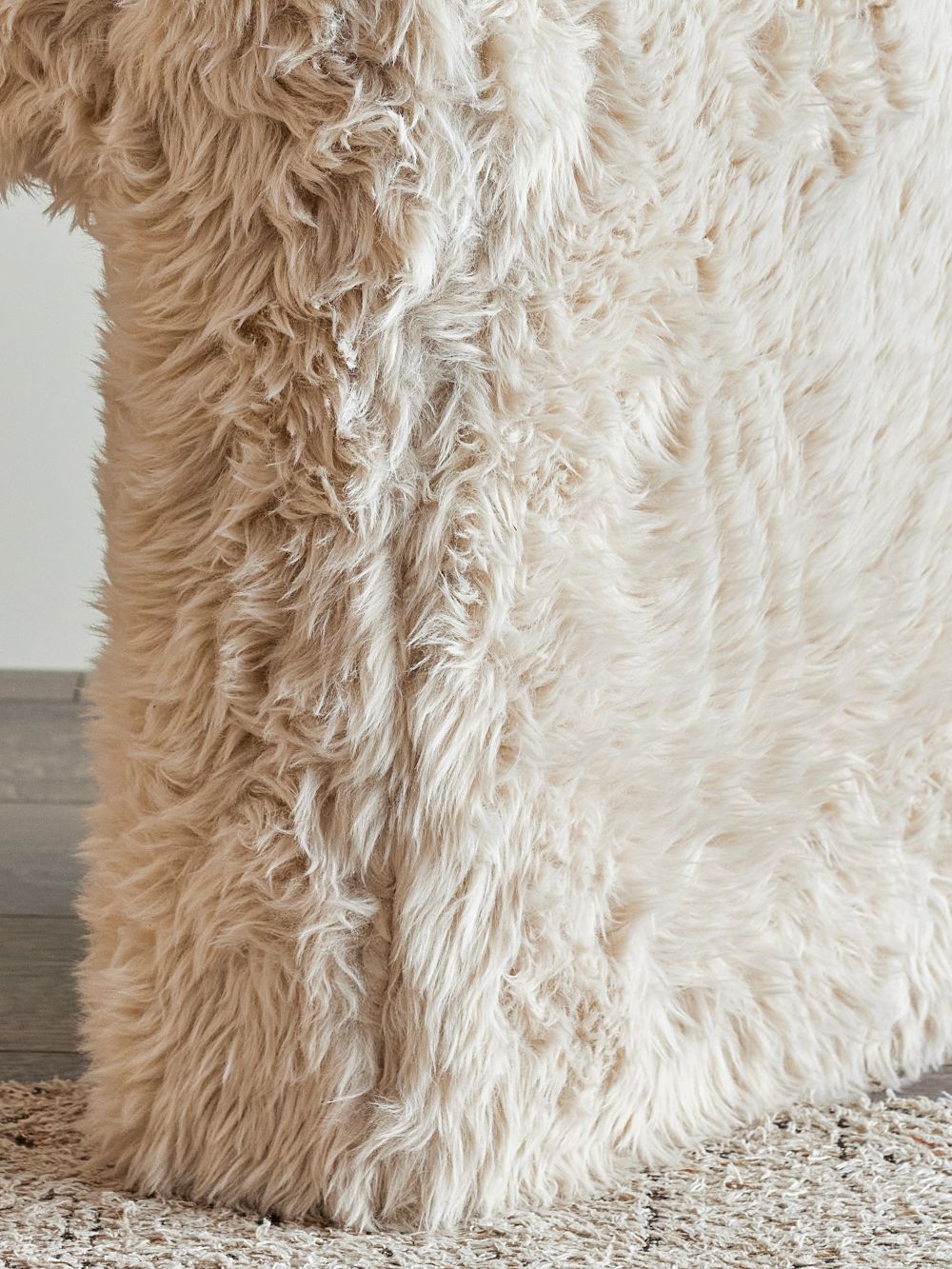 Voetbank BOBBIE - Beige BLM 82065374
