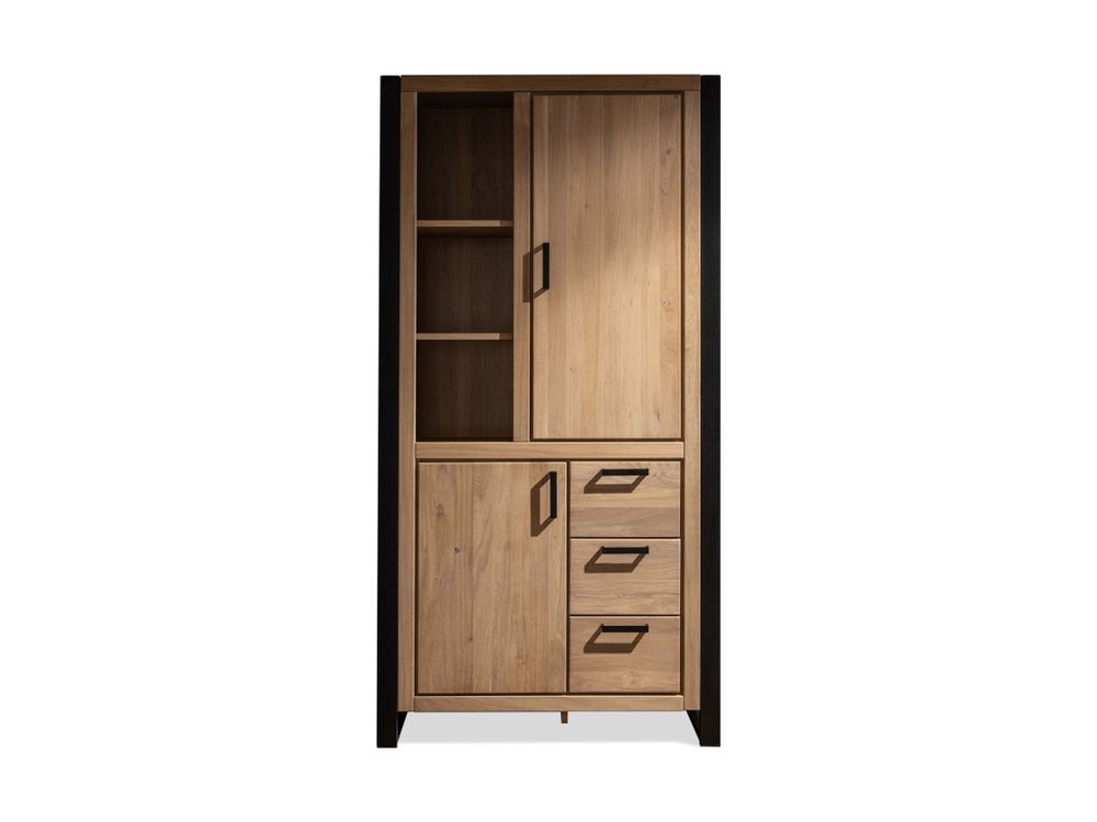 Wandkast MILL - Eiken bianco STO-1-TZ4