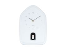 Muurklok KITTY - Jungle Green PST KA6100WH