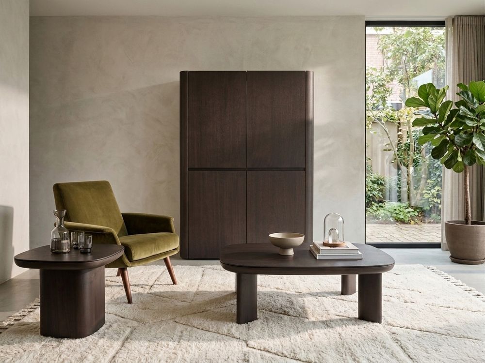 Salontafel CHAMBAO - Walnoot DEZ-74-000015