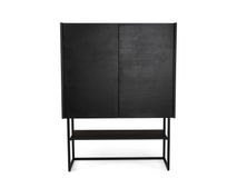 Wandkast CARVING - Zwart XOO 46451CBL